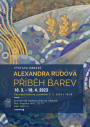 Vernisáž výstavy Alexandra Rudová: Příběh barev