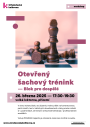 Otevřený šachový trénink – Blok pro dospělé