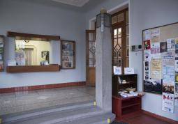 Entrance hall and cloakroom