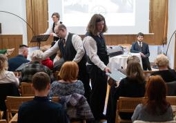 Fotogalerie SHIMMERLE KLEZMER KABARET – KAFKA: Americký proces - fotogalerie