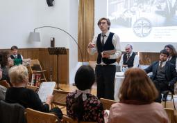 Fotogalerie SHIMMERLE KLEZMER KABARET – KAFKA: Americký proces - fotogalerie