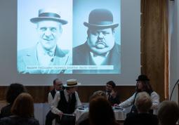Fotogalerie SHIMMERLE KLEZMER KABARET – KAFKA: Americký proces - fotogalerie