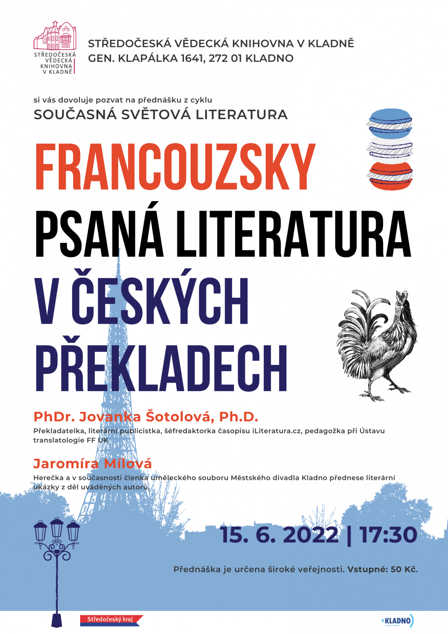 Fotogalerie Jovanka Šotolová: Francouzsky psaná literatura v českých překladech