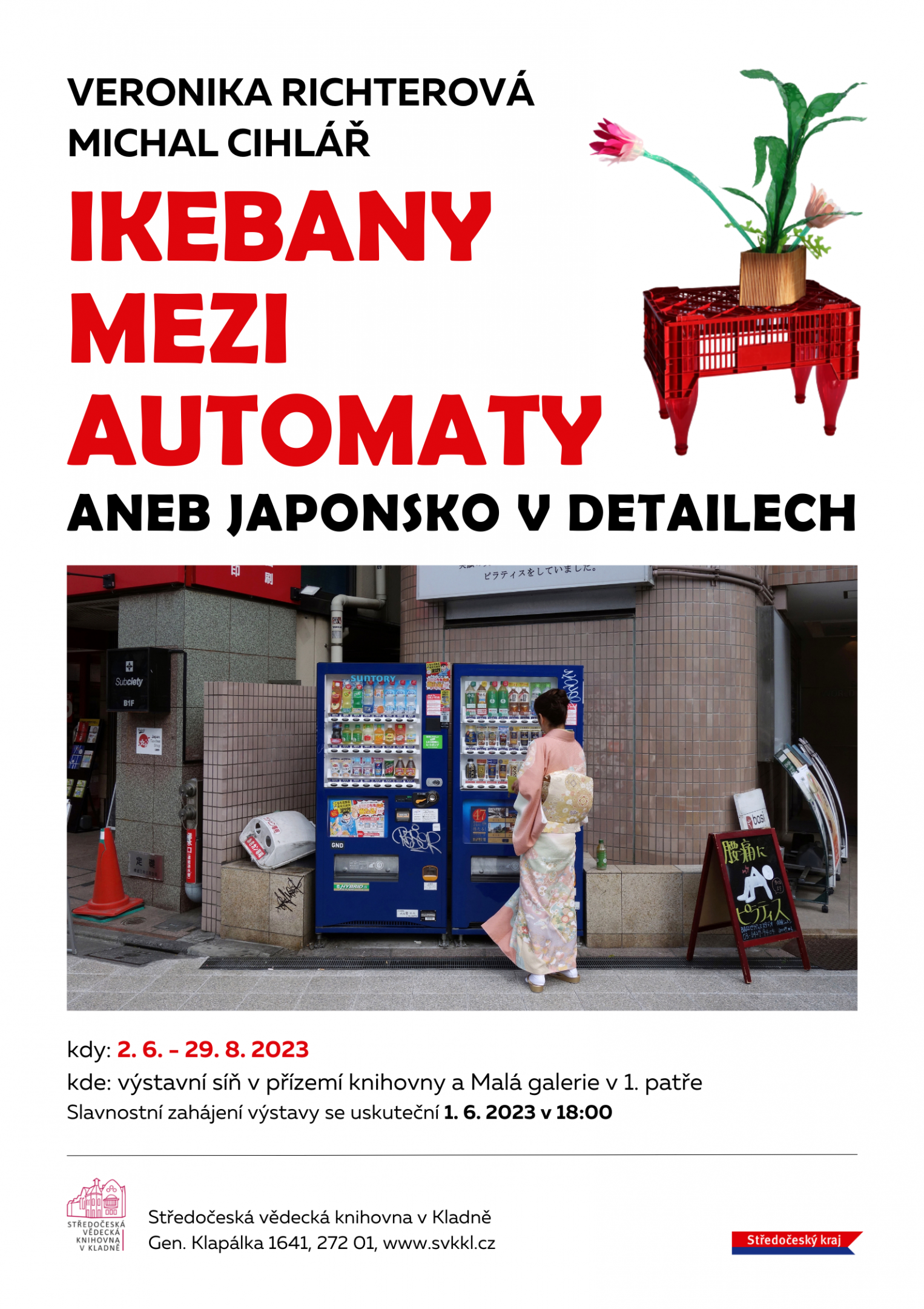 Fotogalerie Veronika Richterová a Michal Cihlář: Ikebany mezi automaty