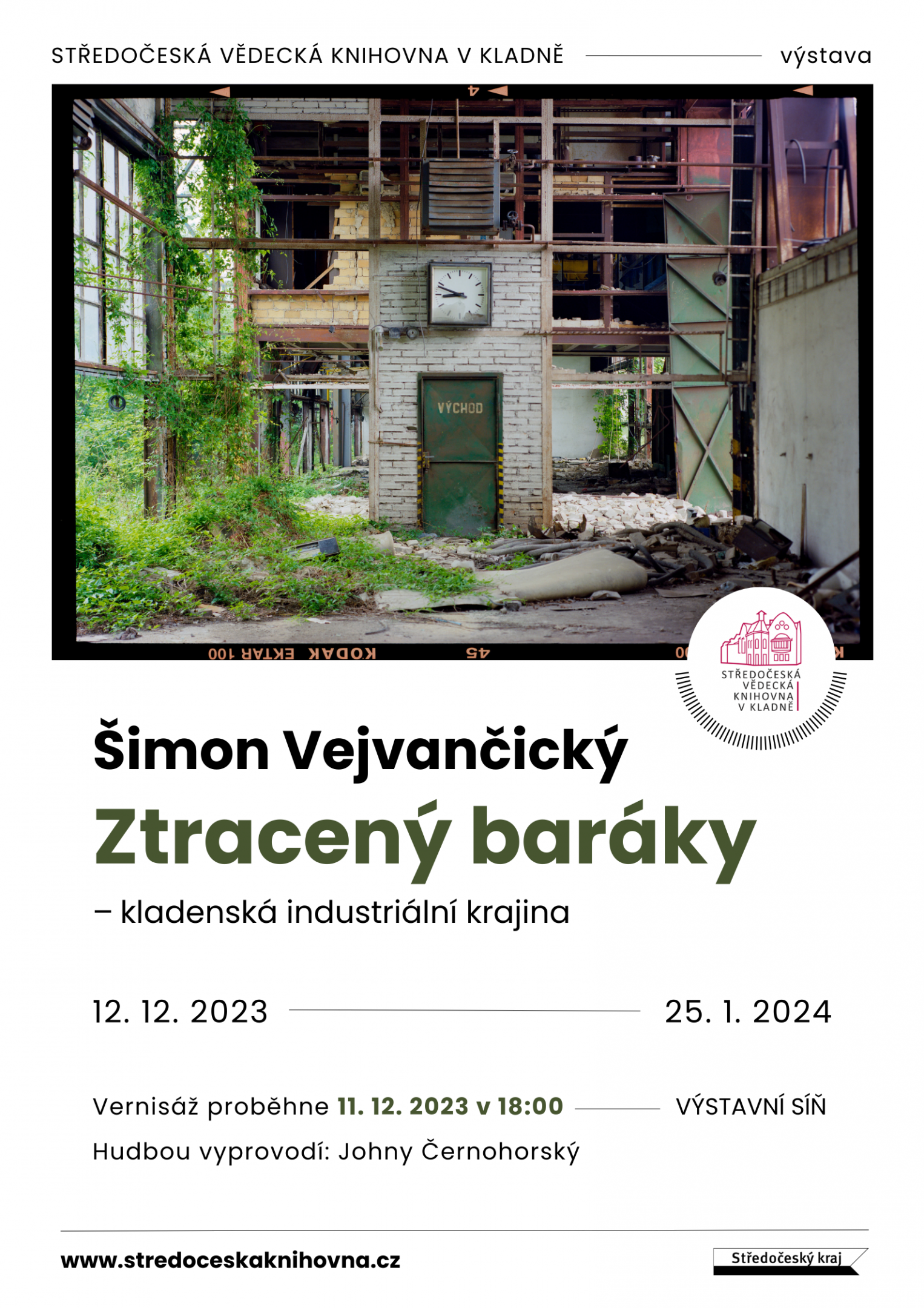 Fotogalerie Šimon Vejvančický: Ztracený baráky – kladenská industriální krajina