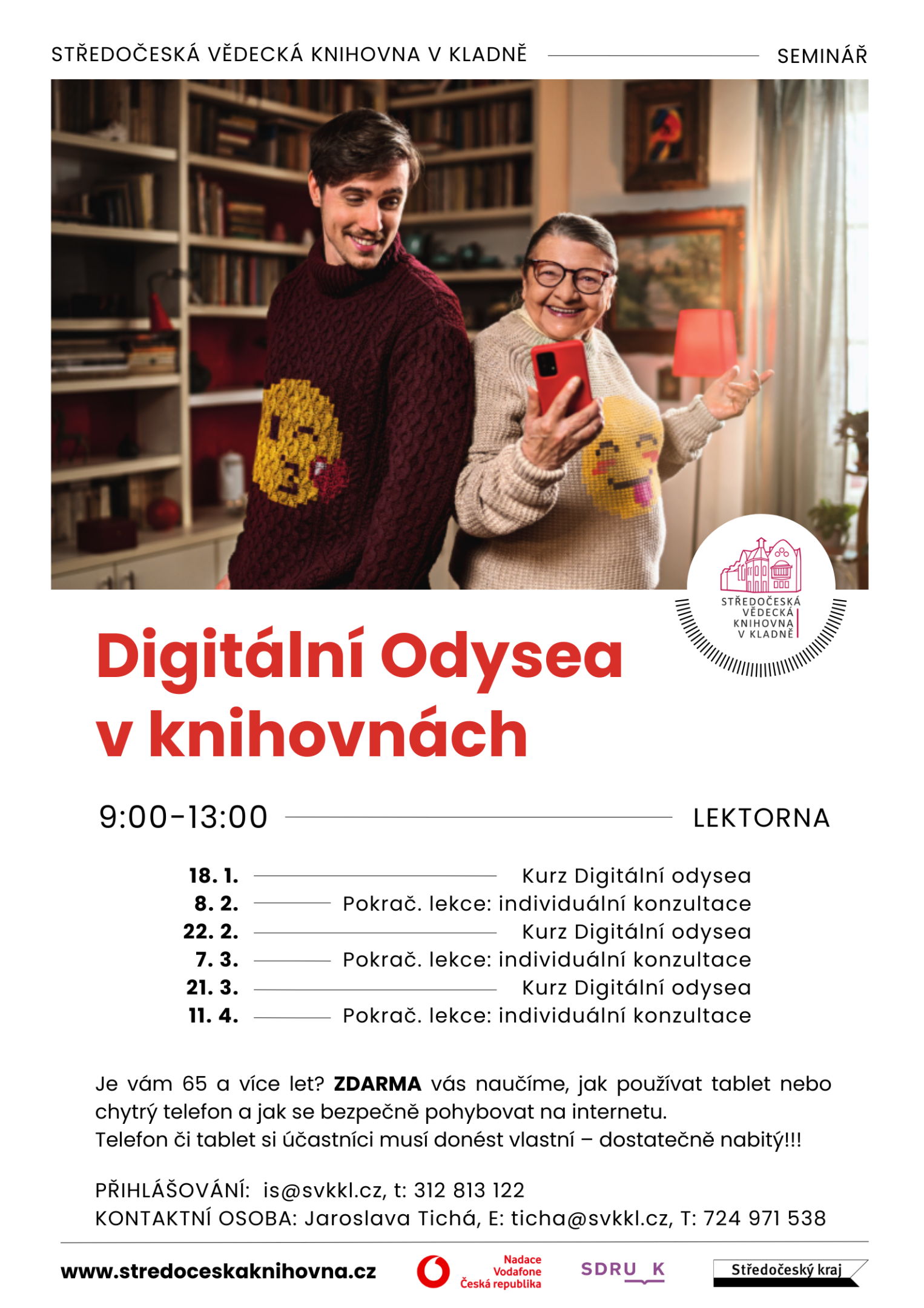 Fotogalerie Digitální Odysea v knihovnách - portrét