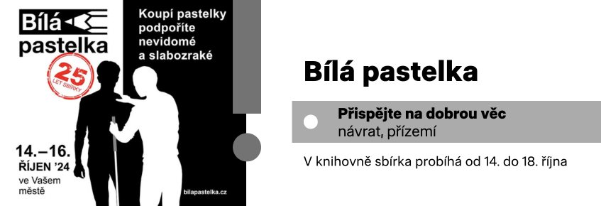 Bílá pastelka